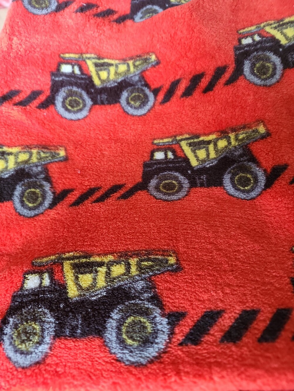 Tonka Baby Blanket Dump Trucks Red Monster Truck Kids Yellow Trucks